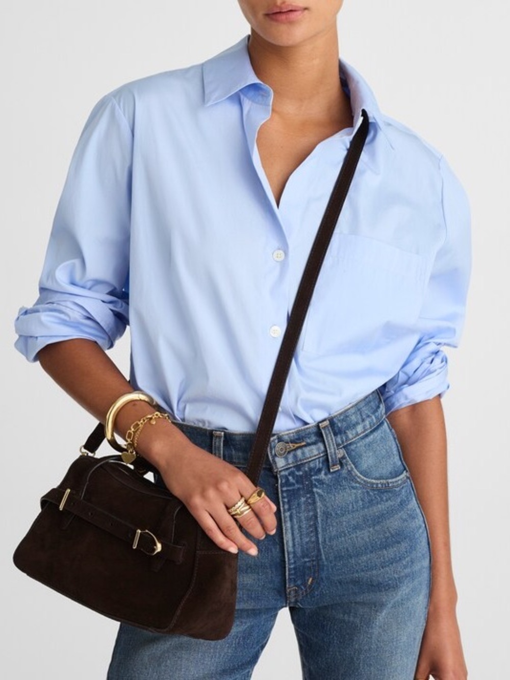 Madewell The Mini Crossbody Bag NWT Dark Carob - Picture 4 of 5